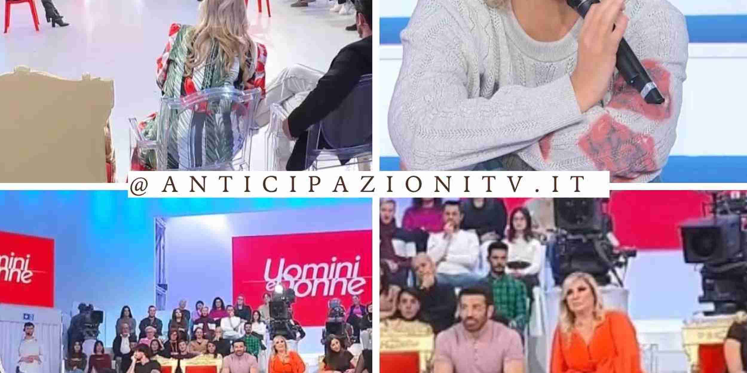 Uomini e Donne registrazione 3 Gennaio: addio ad un cavaliere del trono over