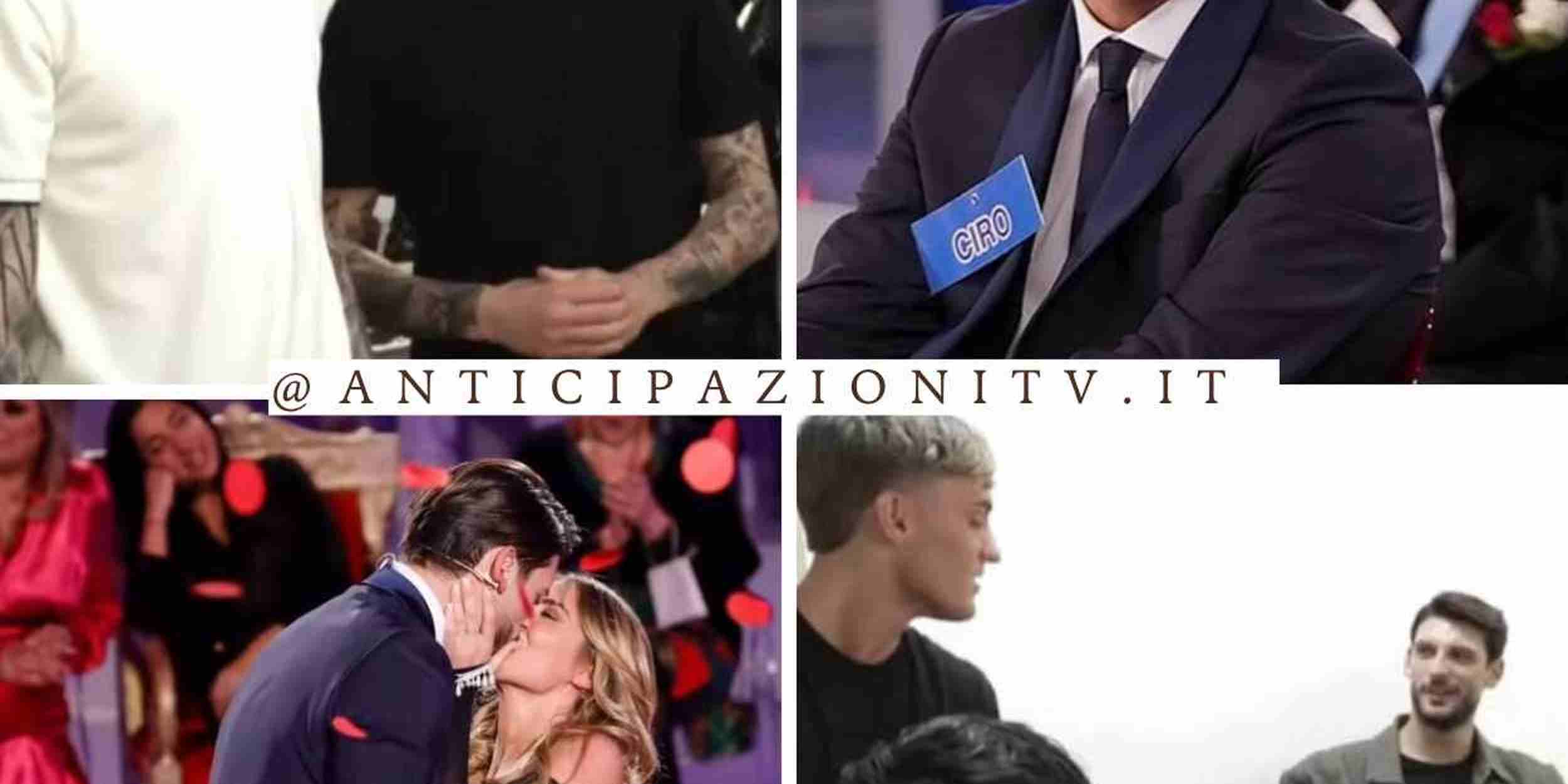 Francesco De Ioannon e Ciro Solimeno durante l'incontro dopo la scelta a Uomini e Donne.