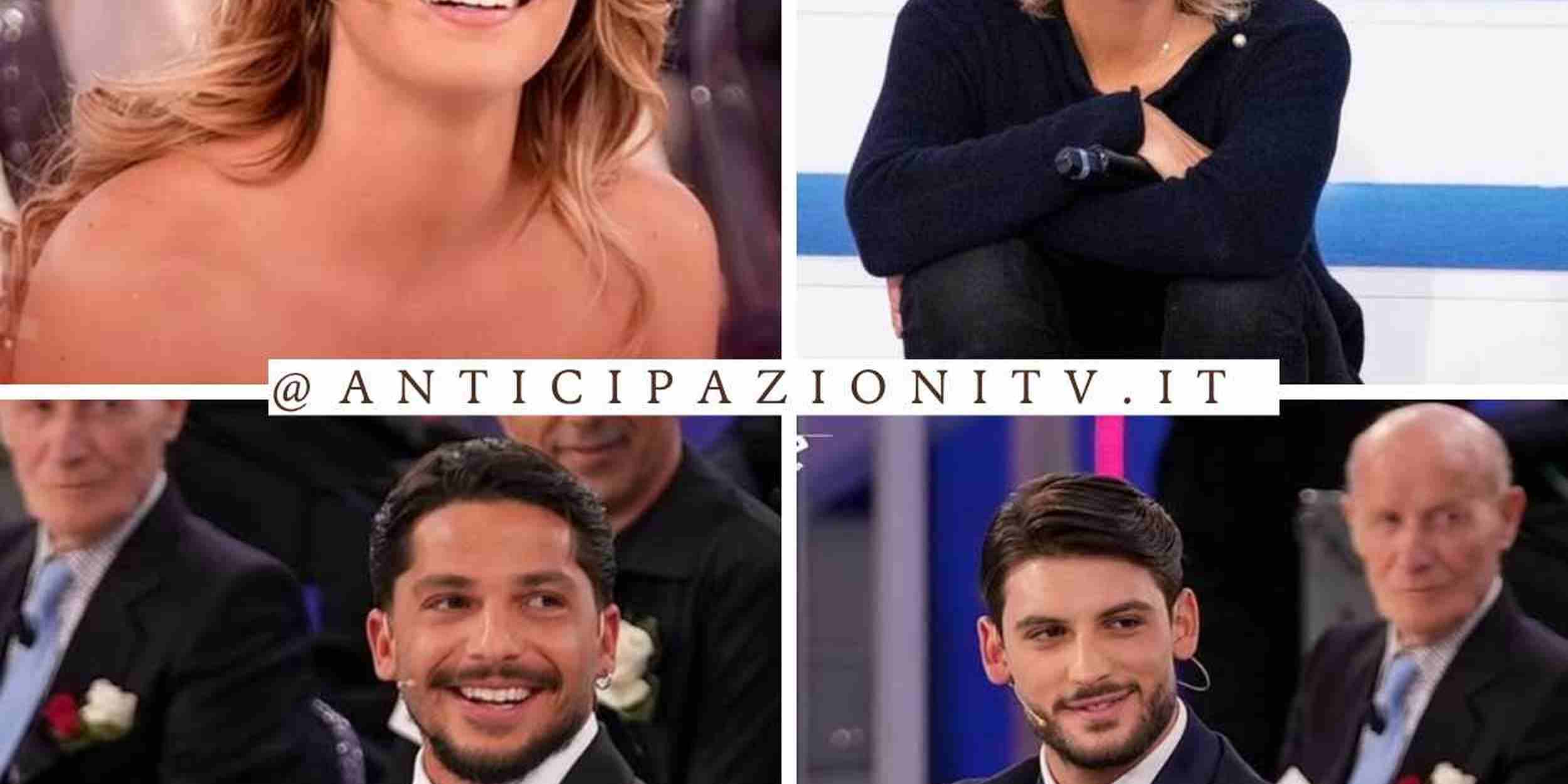 Martina De Ioannon e Ciro Solimeno durante la scelta a Uomini e Donne, in onda il 23 gennaio 2025.