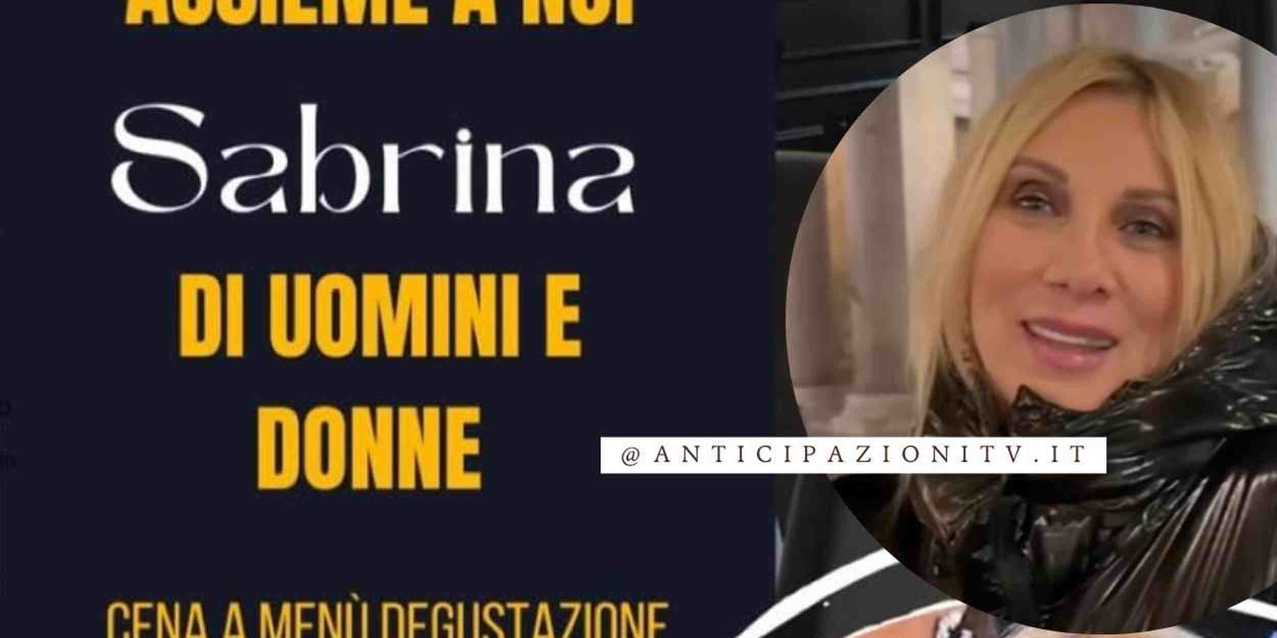 Uomini e Donne, Sabrina Zago al centro delle polemiche: la locandina e l’evento a pagamento