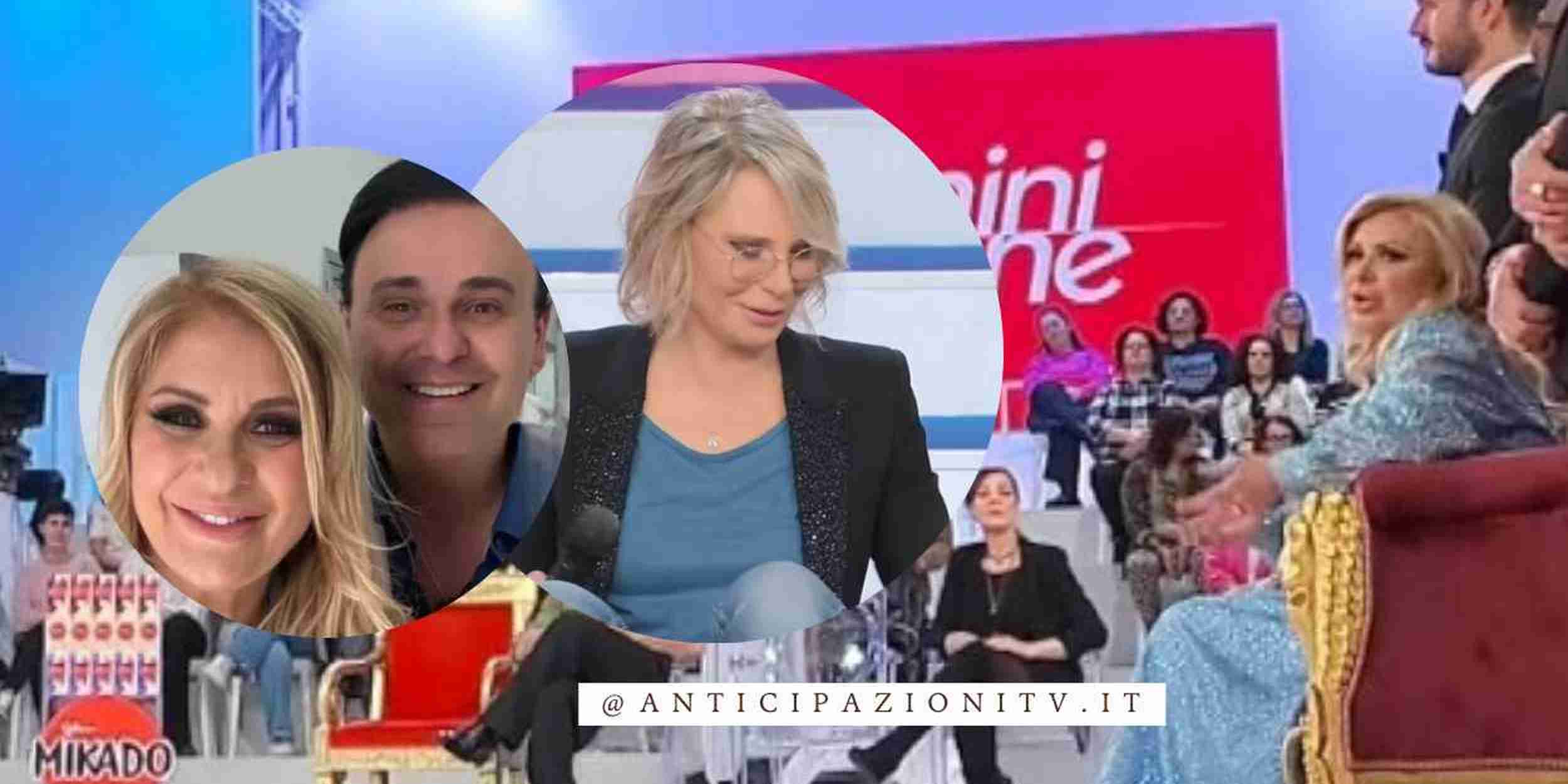 Uomini e Donne, nuova follia di Cosimo per Tina: la reazione di Maria De Filippi