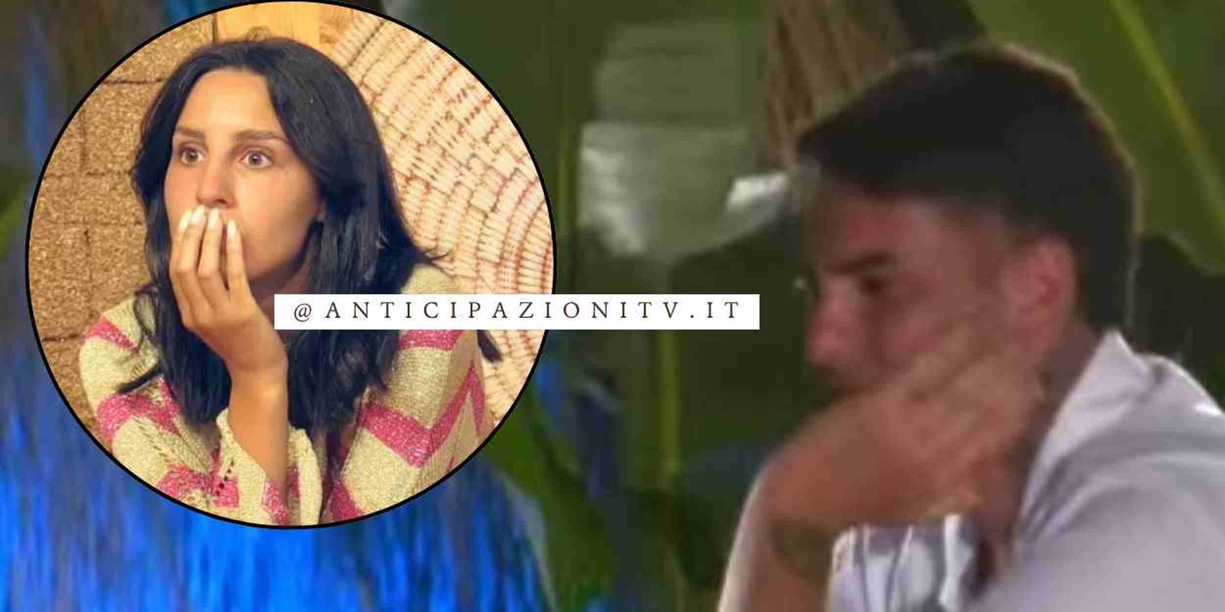 Sarah e Valerio di Temptation Island 2025 prima del falò di confronto