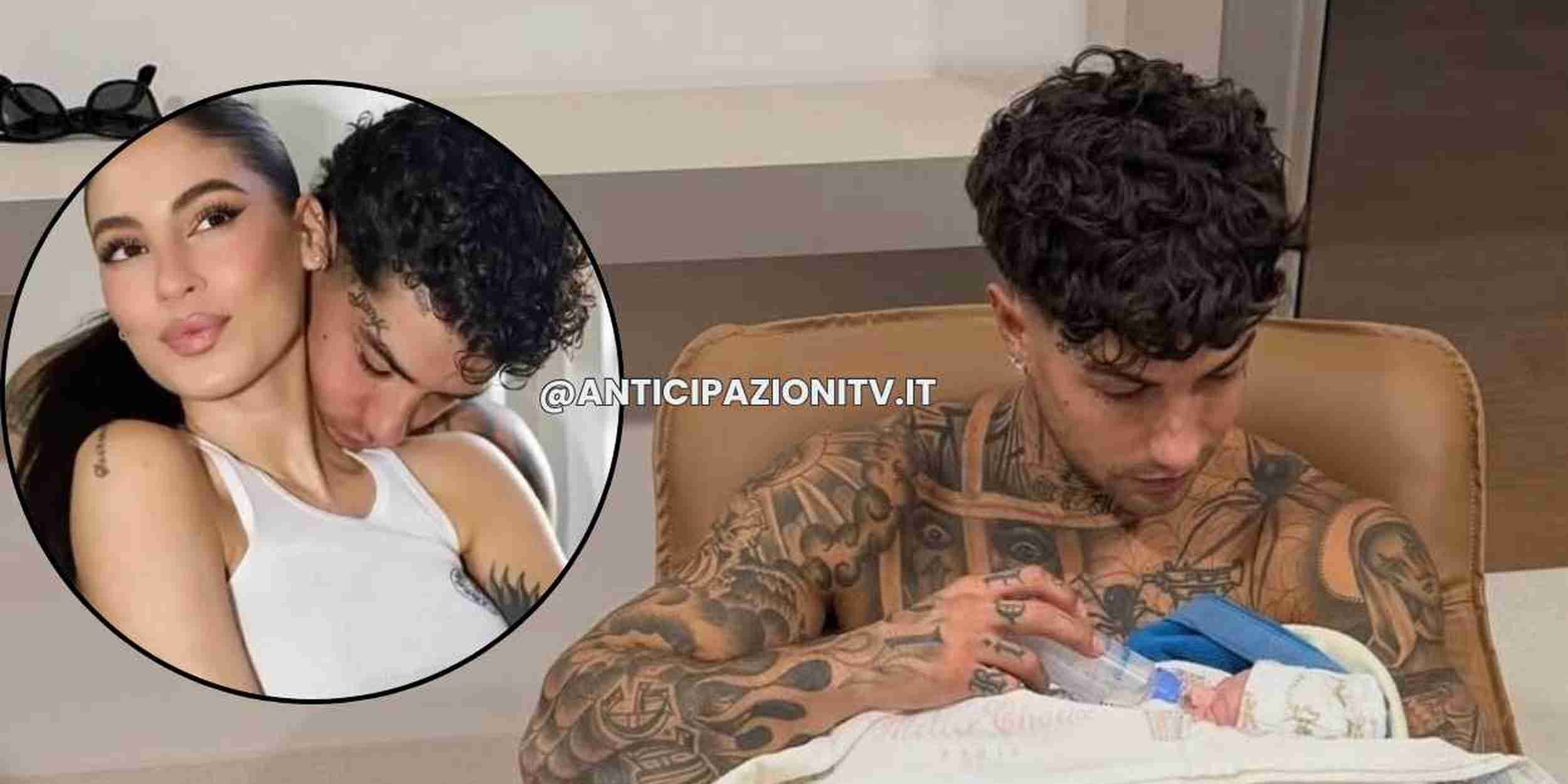 Giulia De Lellis in crisi con Tony Effe dopo il parto? I sospetti e le sue parole