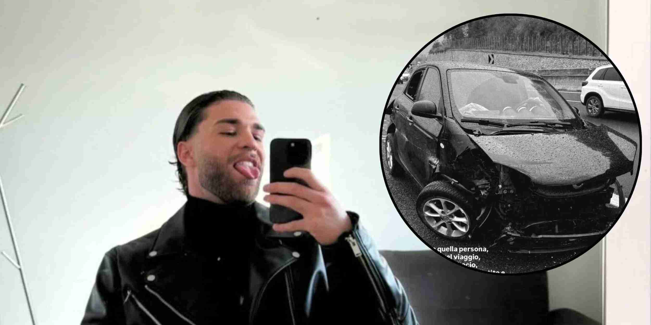 Uomini e Donne, grave incidente per Gianmarco Meo: le sue prime parole