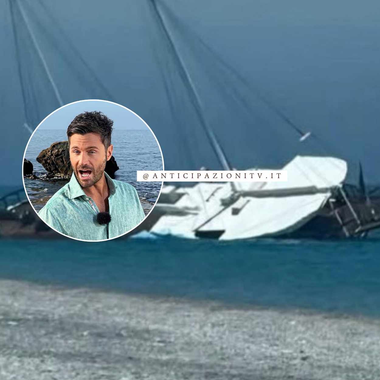 Temptation Island 2025 barca affondata Guardavalle Marina