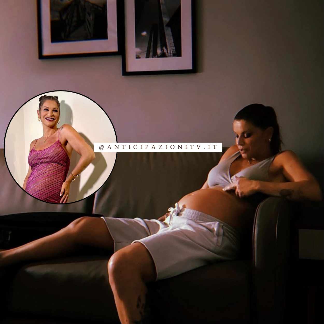 Indizi sul parto di Alessandra Amoroso a Roma: nata la figlia Penelope