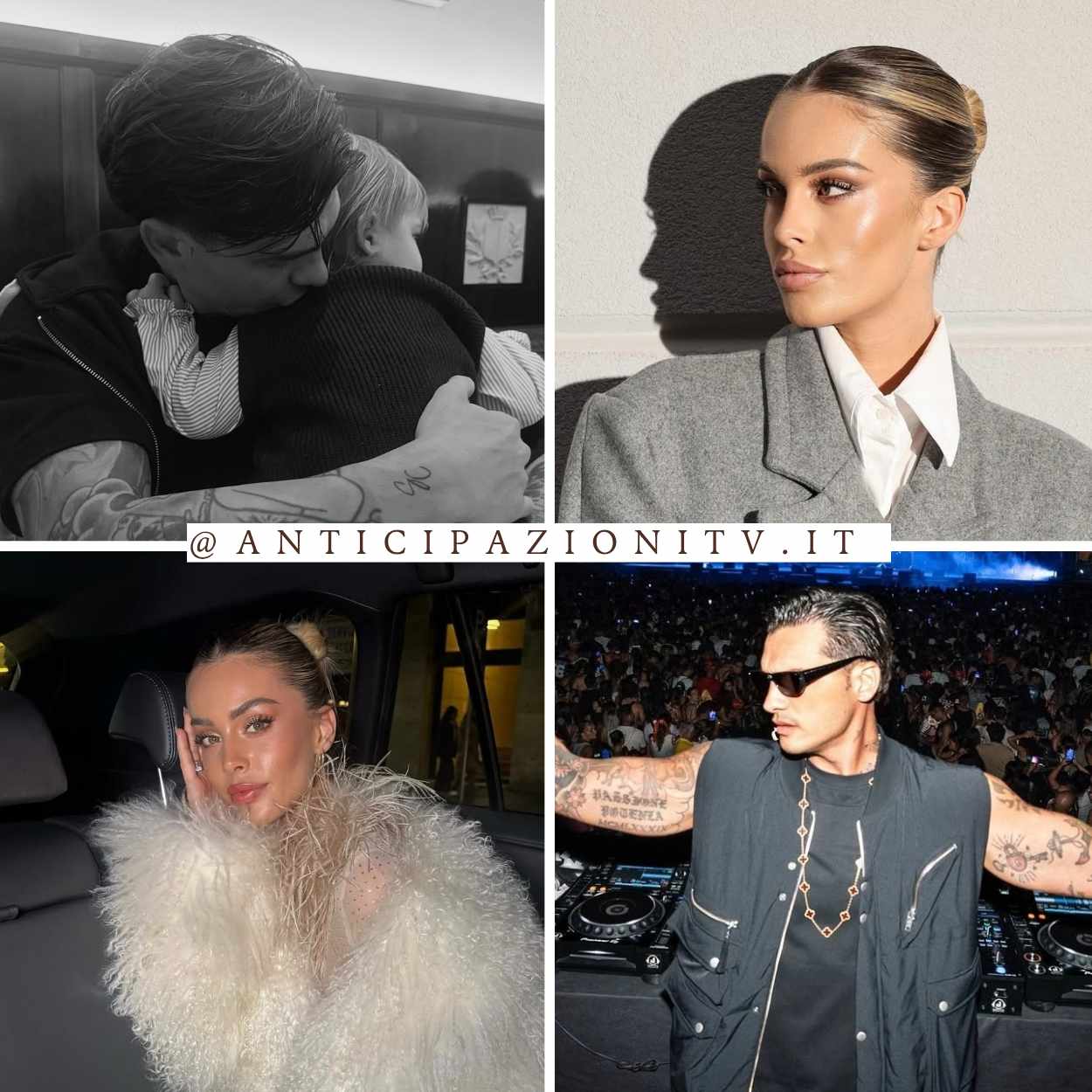 Alessandro Basciano e Sophie Codegoni, tensioni sul ruolo di genitori dopo la denuncia pubblica di lui.