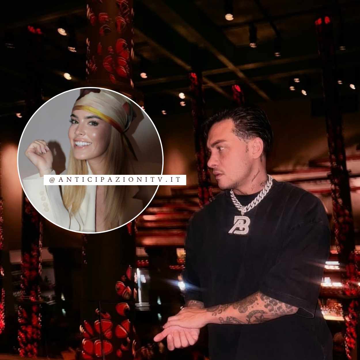 Alessandro Basciano con braccialetto elettronico, divieto avvicinamento a Sophie Codegoni