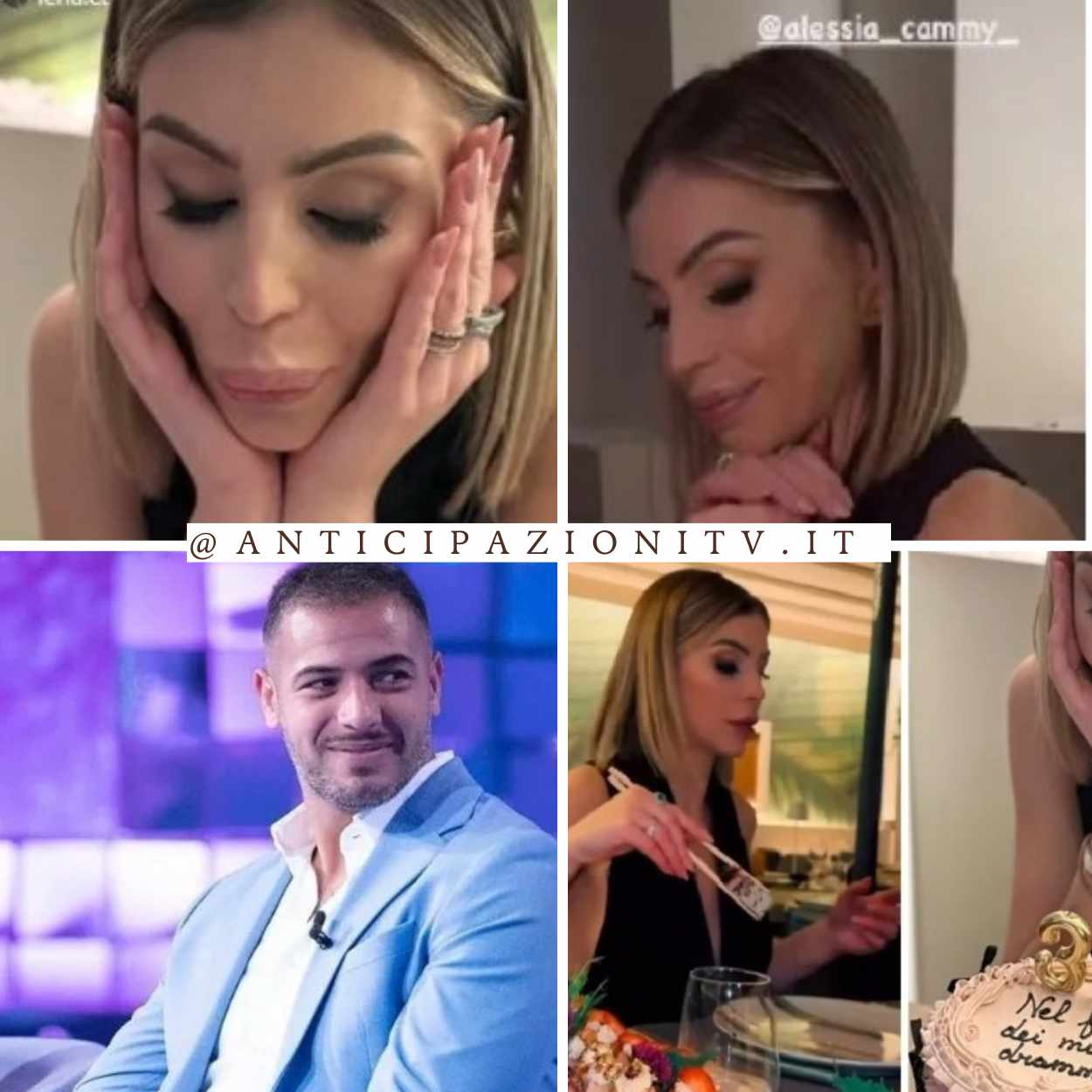 Alessia Cammarota spegne le candeline senza Aldo Palmeri: il compleanno senza il marito accende le voci sulla crisi.