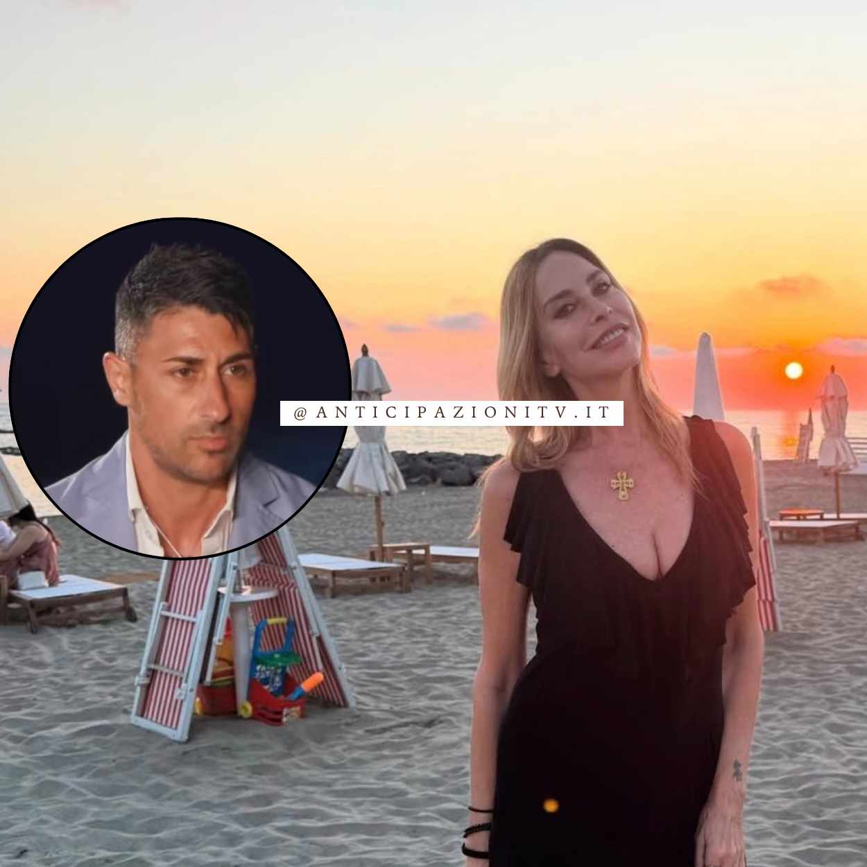 Sonia e Alessio al falò di confronto di Temptation Island 2025