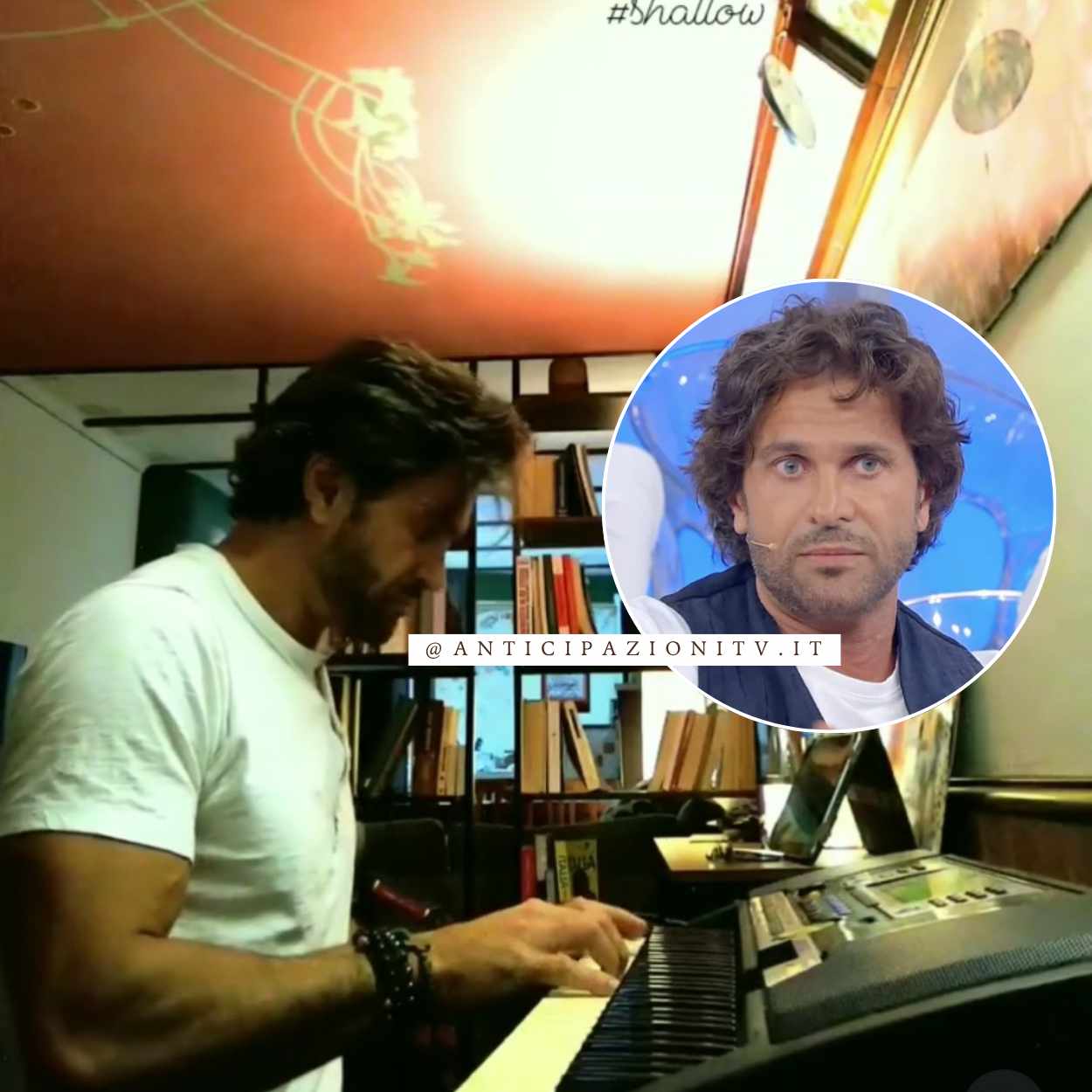 Alessio Pili Stella fotografato con Claudia Lenti a Lecce