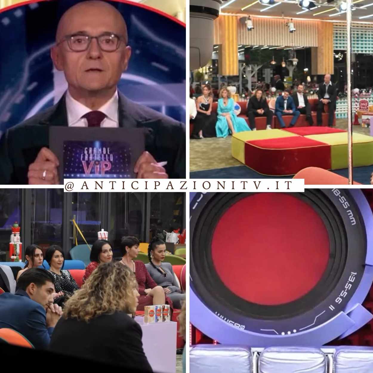 Alfonso Signorini tiene in mano la busta nera del provvedimento al Grande Fratello, pronto a rivelare le conseguenze per i concorrenti.