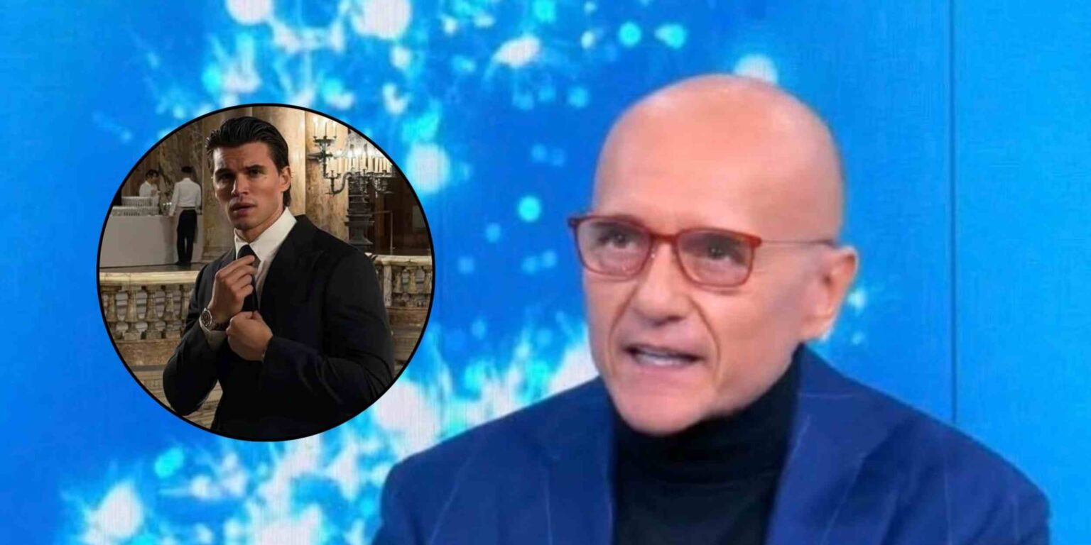 Alfonso Signorini al Palazzo di Giustizia di Milano per l’audizione sui fatti contestati da Antonio Medugno.