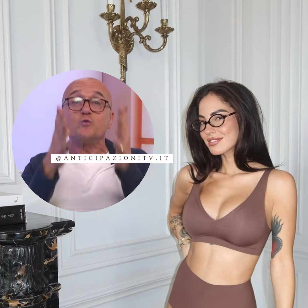 Giulia De Lellis replica a Signorini sulla gravidanza svelata da Chi