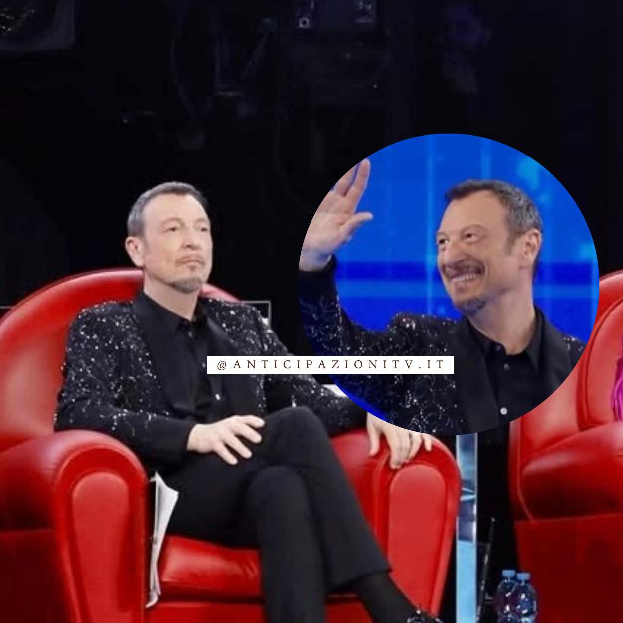 Amadeus compenso giudice Serale Amici 2025