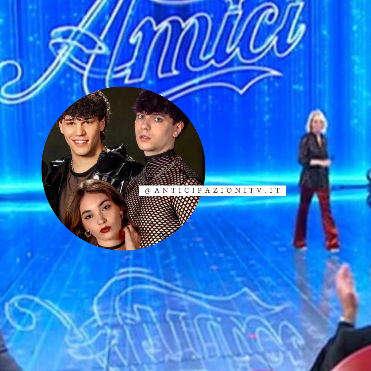 I concorrenti al ballottaggio durante la semifinale di Amici24