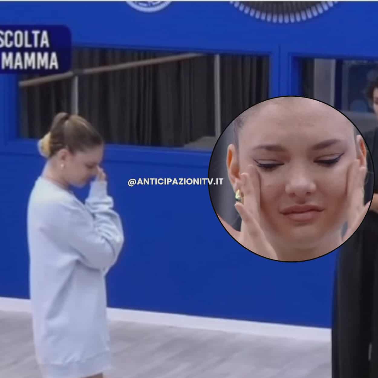 Maria Rosaria in lacrime ad Amici 25 dopo l’audio della madre