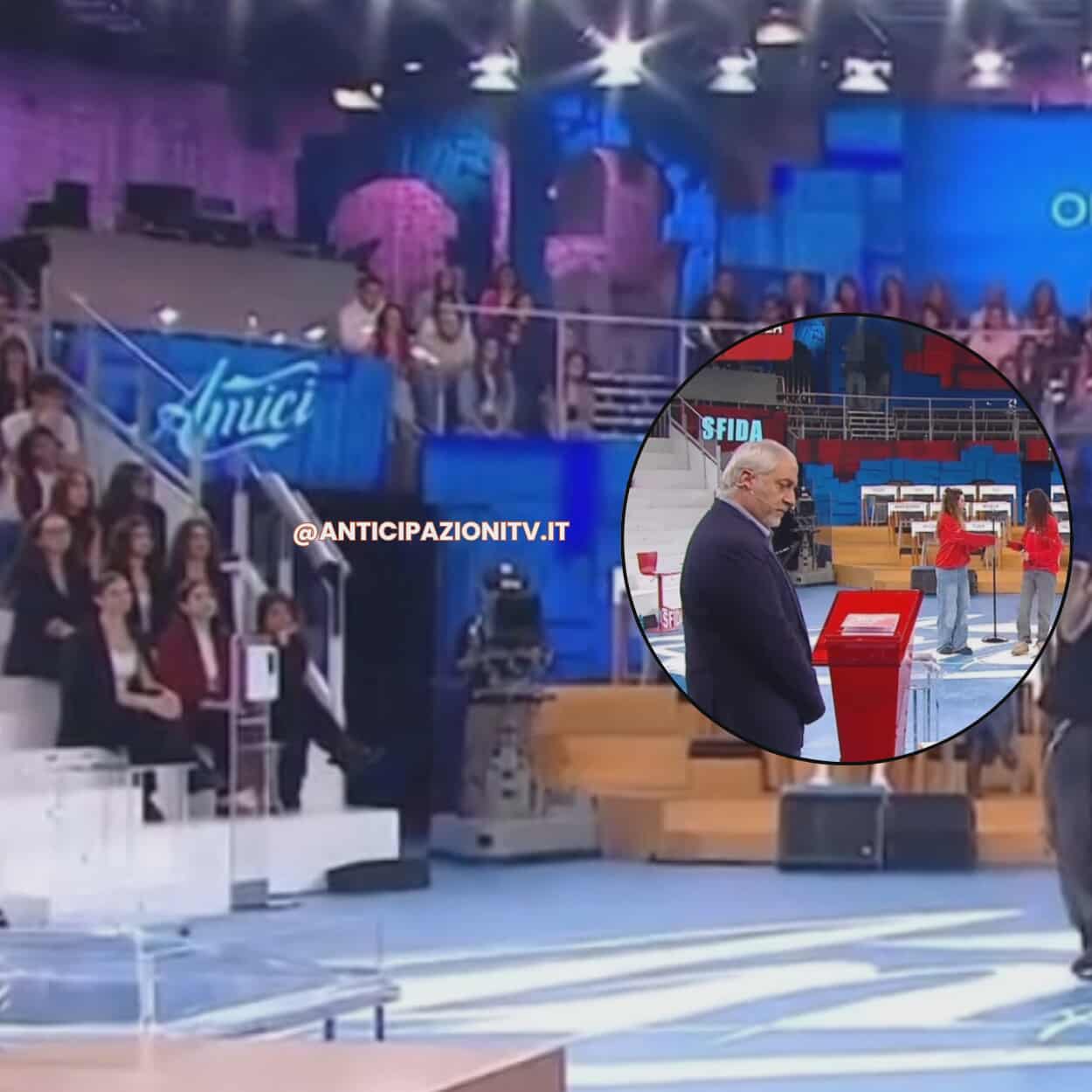 Amici 25 anticipazioni 19 ottobre Irama Anbeta Toromani ospiti giudici Maria De Filippi