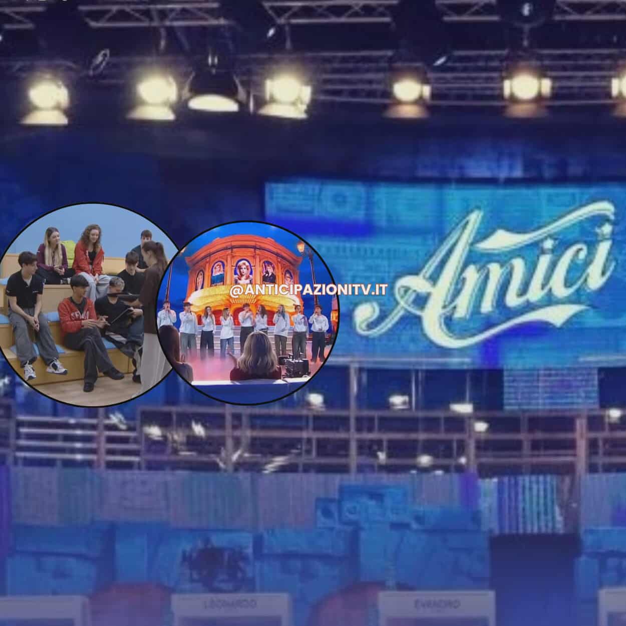 Amici 25, anticipazioni della registrazione del 24 ottobre 2025 con le prime eliminazioni nella scuola