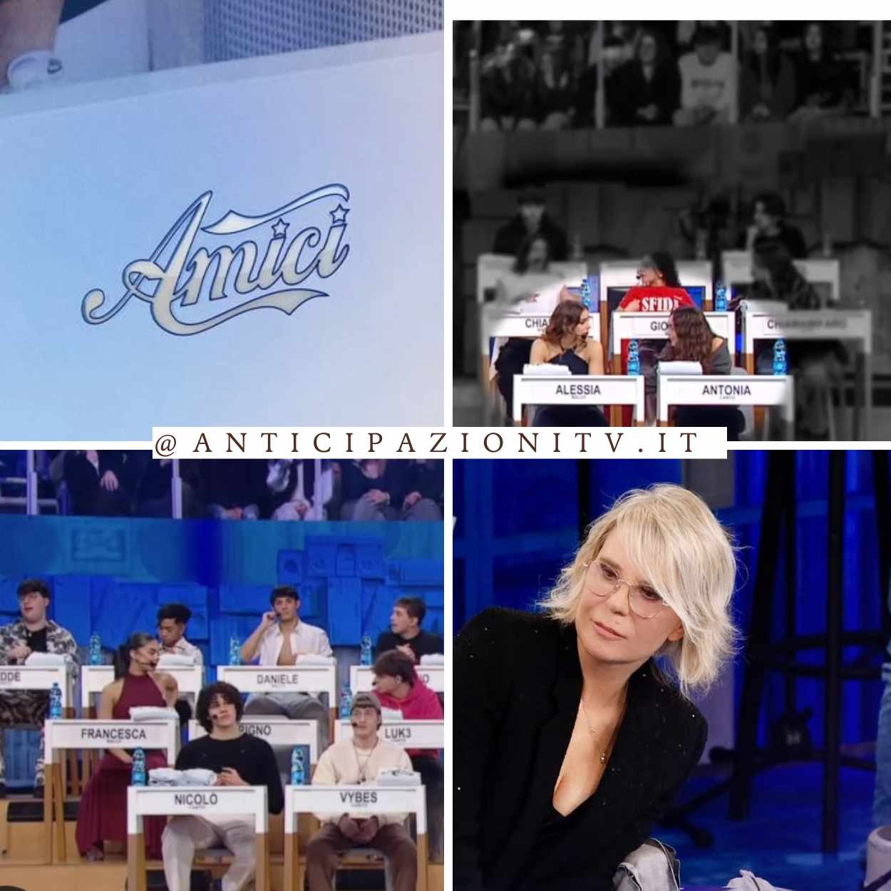 Anticipazioni Amici 26 gennaio 2025, un allievo lascia il talent show e una maglia viene sospesa.