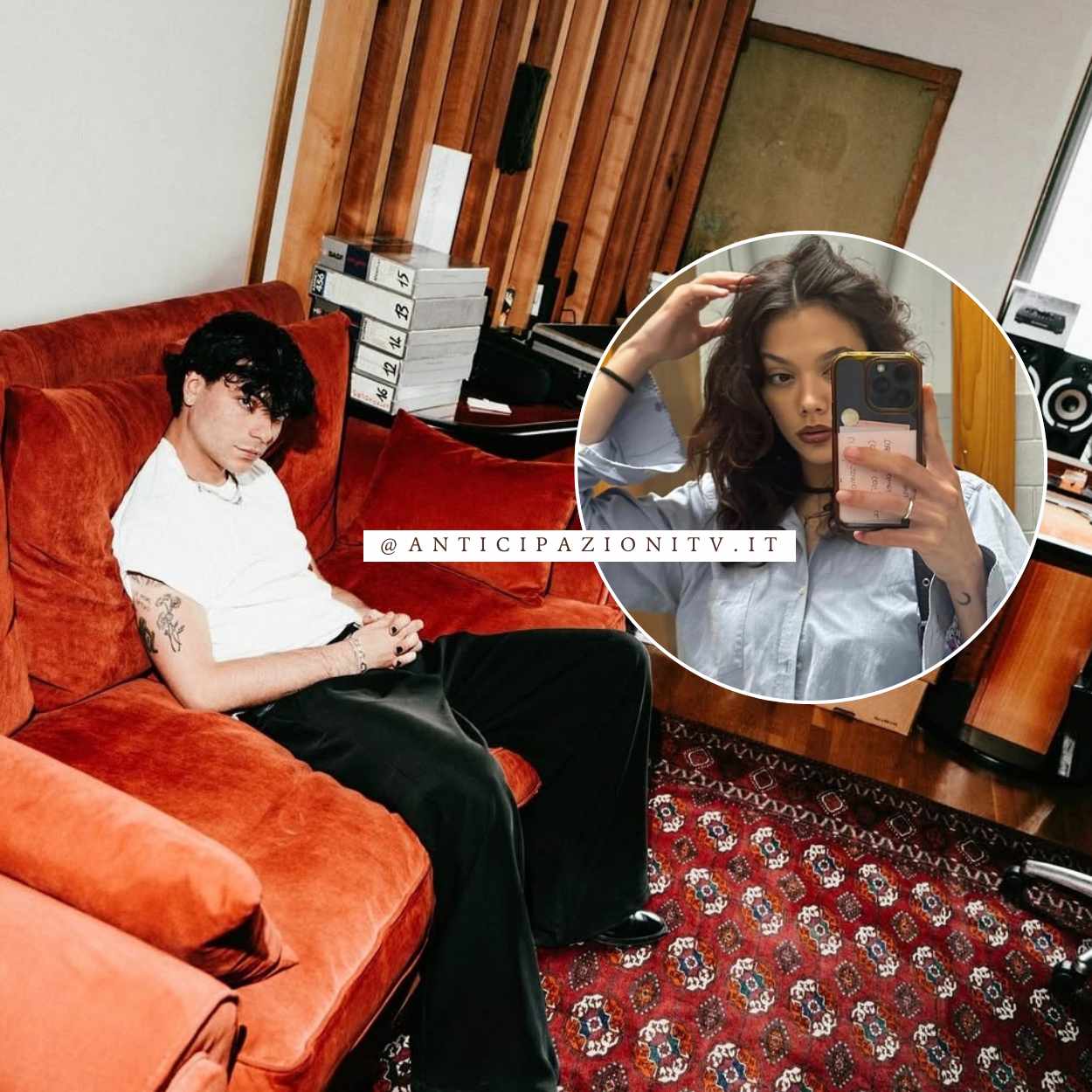 TrigNo like post Chiara Bacci Marracash 2020 Amici