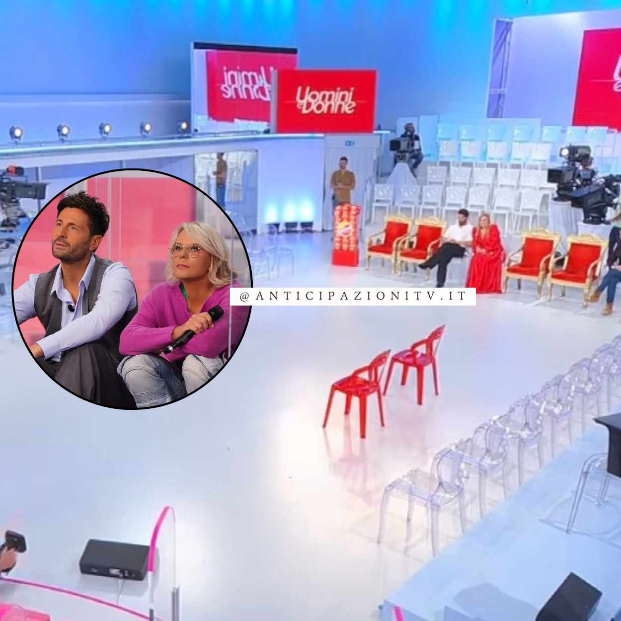 Frame del promo dello speciale Temptation Island su Canale 5