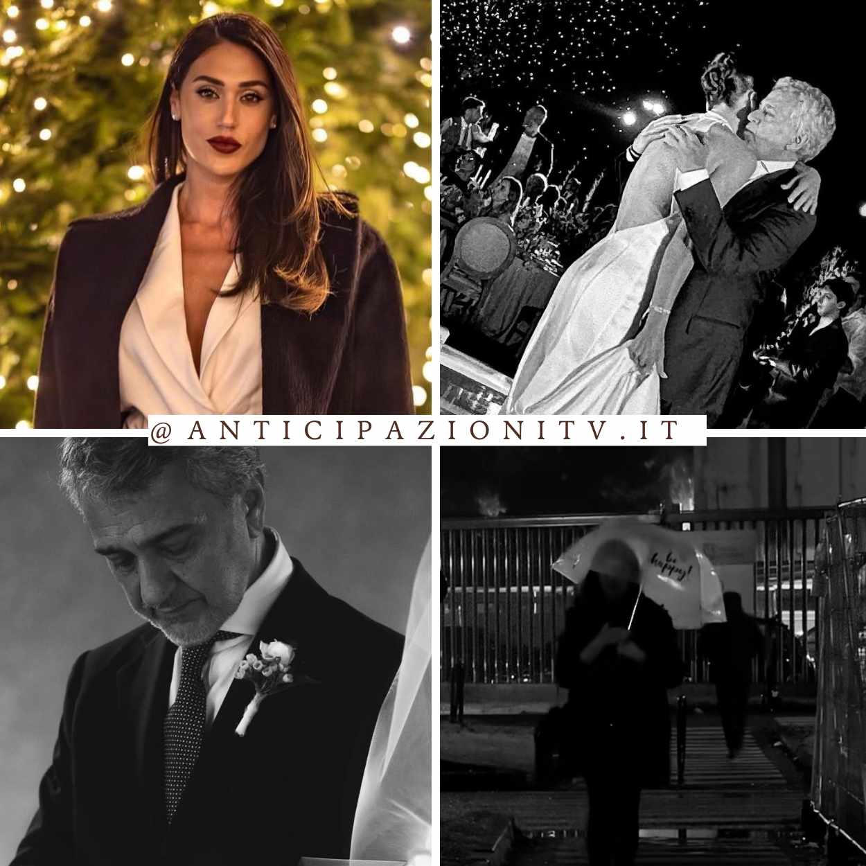 Cecilia Rodriguez con suo padre e una foto della madre scattata da lei, momenti di famiglia.