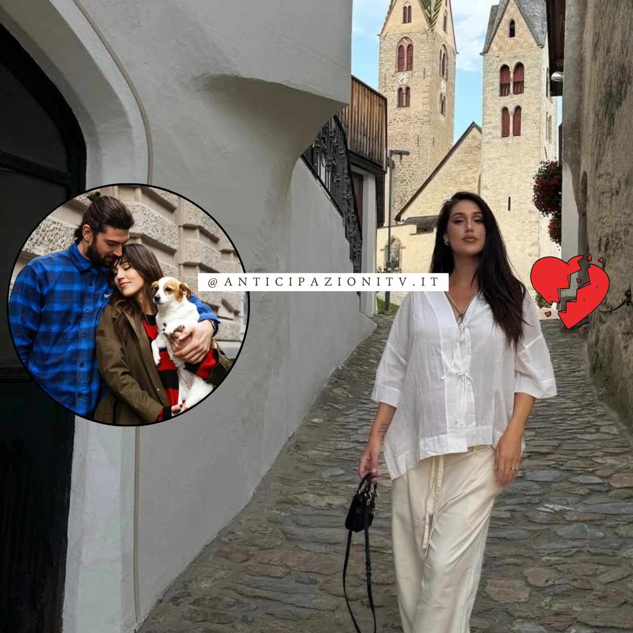 Cecilia Rodriguez in lacrime per la morte della cagnolina Aspirina