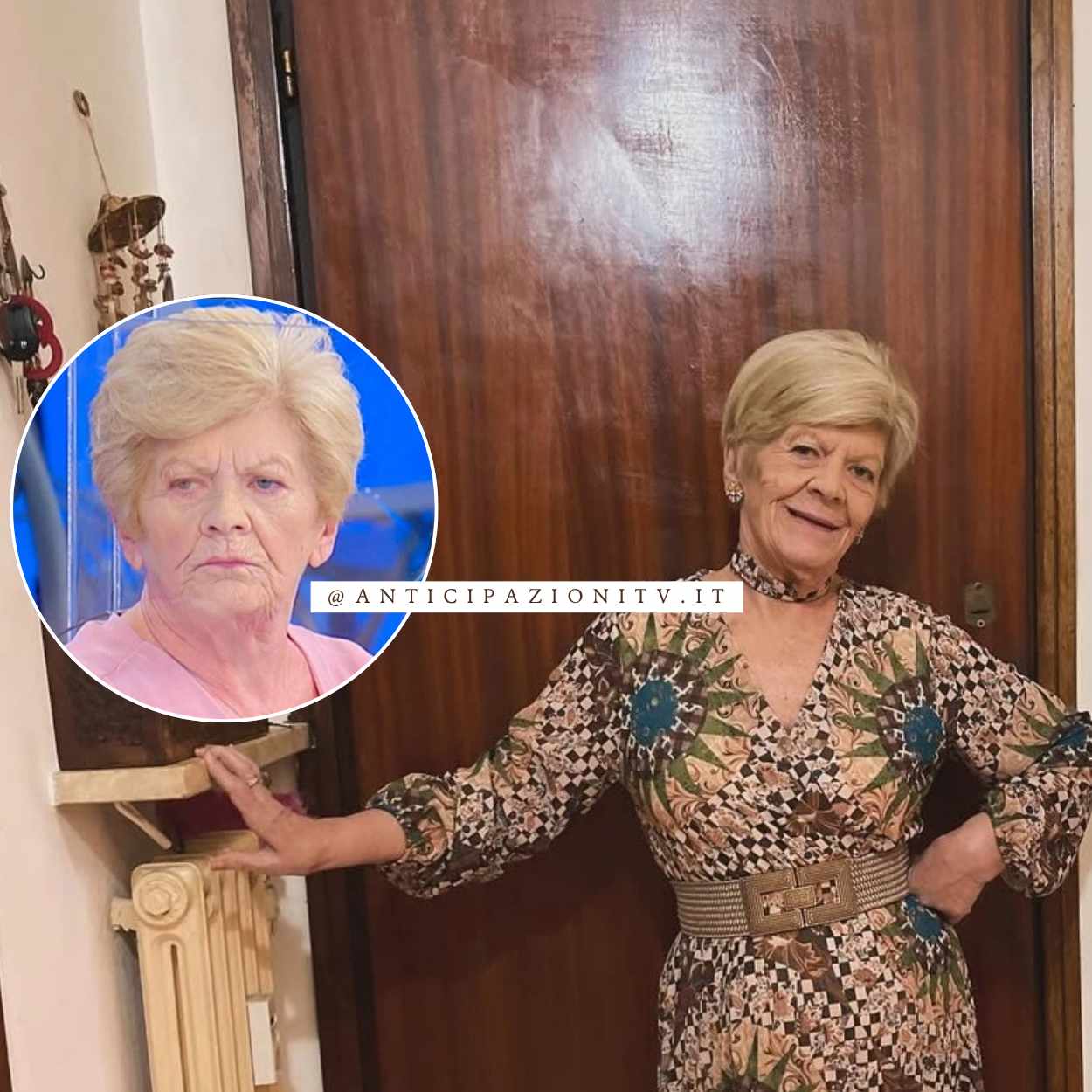 Pinuccia di Uomini e Donne canta in studio a Canale 5