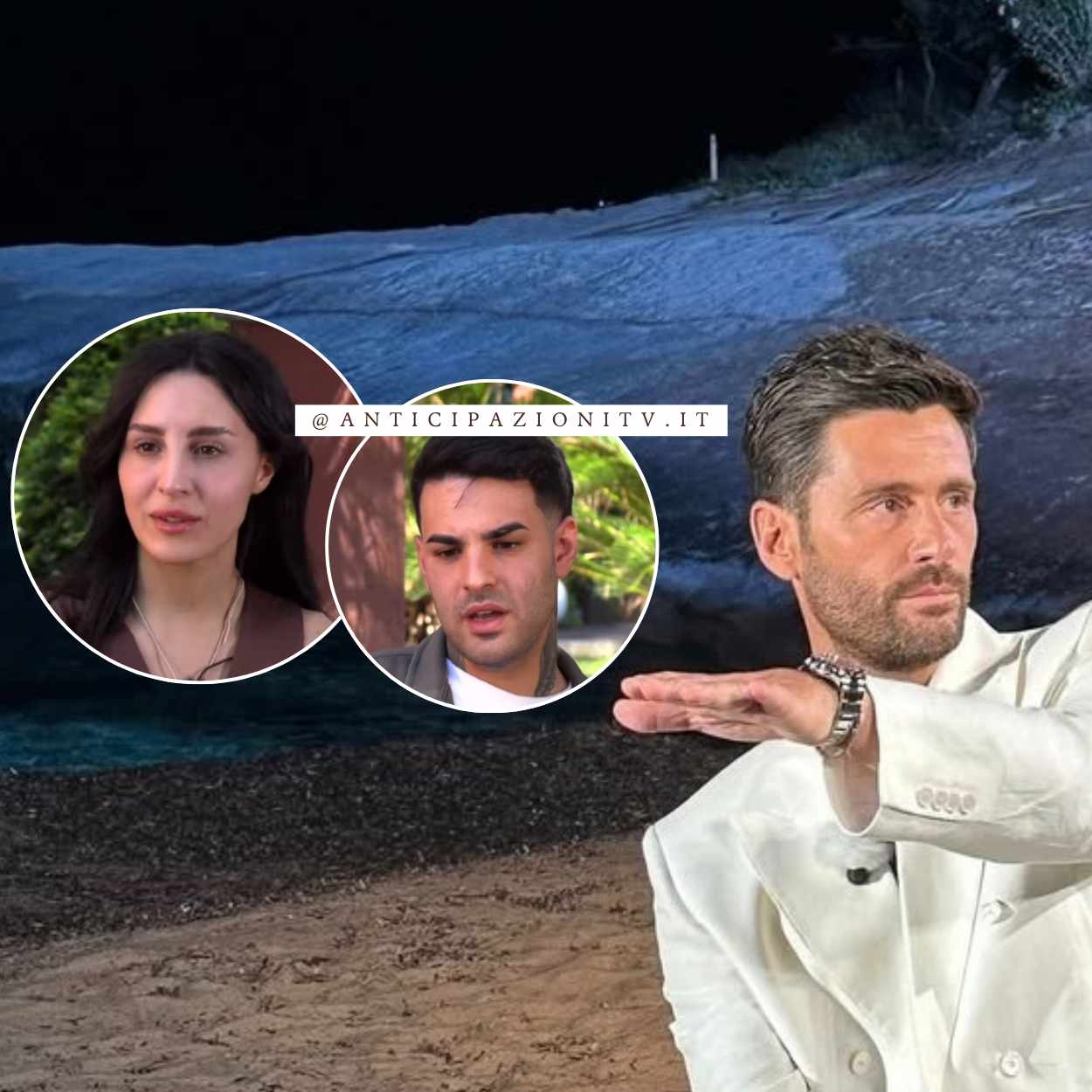 Sarah e Valerio nel video di presentazione ufficiale Temptation Island 2025