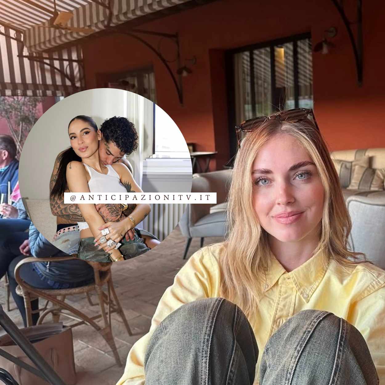 Chiara Ferragni commenta la gravidanza di Giulia De Lellis e Tony Effe