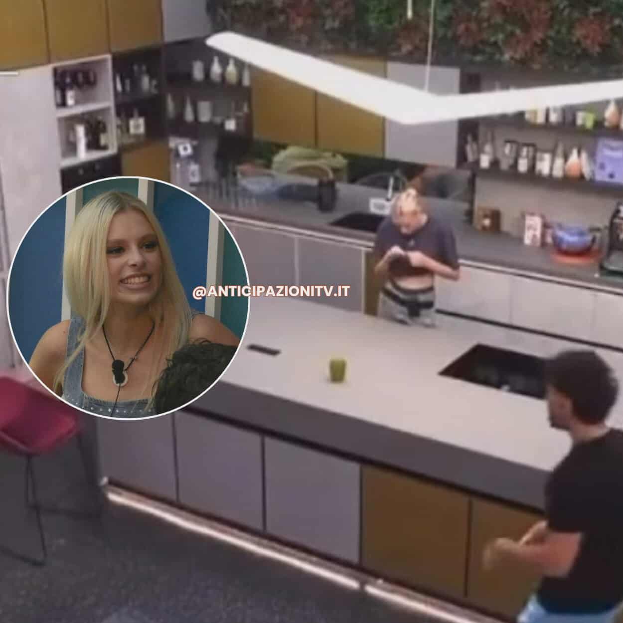 GF 2025, Giulia Soponariu frase offensiva in cucina: polemiche social