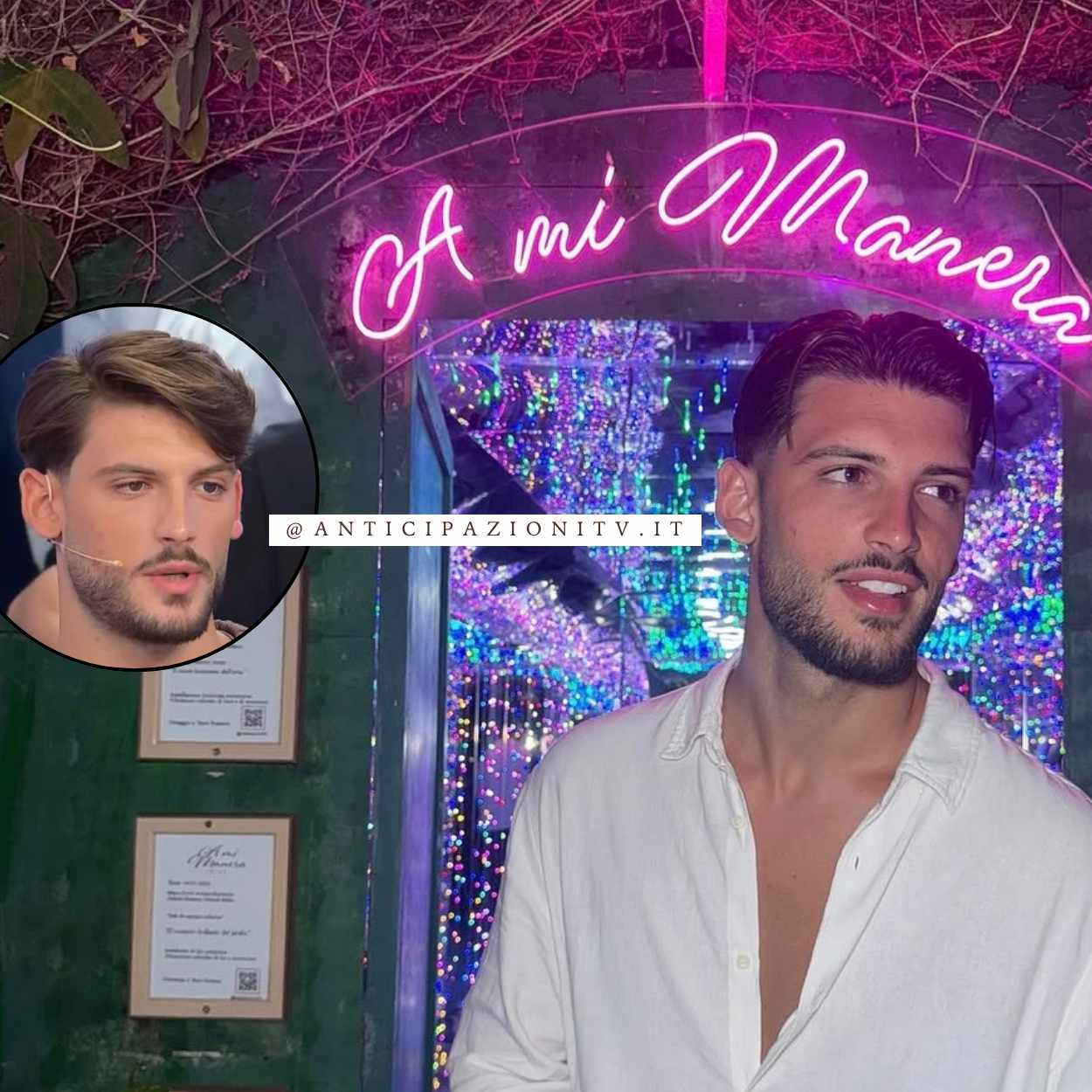 Ciro Solimeno di Uomini e Donne annuncia la sua nuova carriera da agente immobiliare.