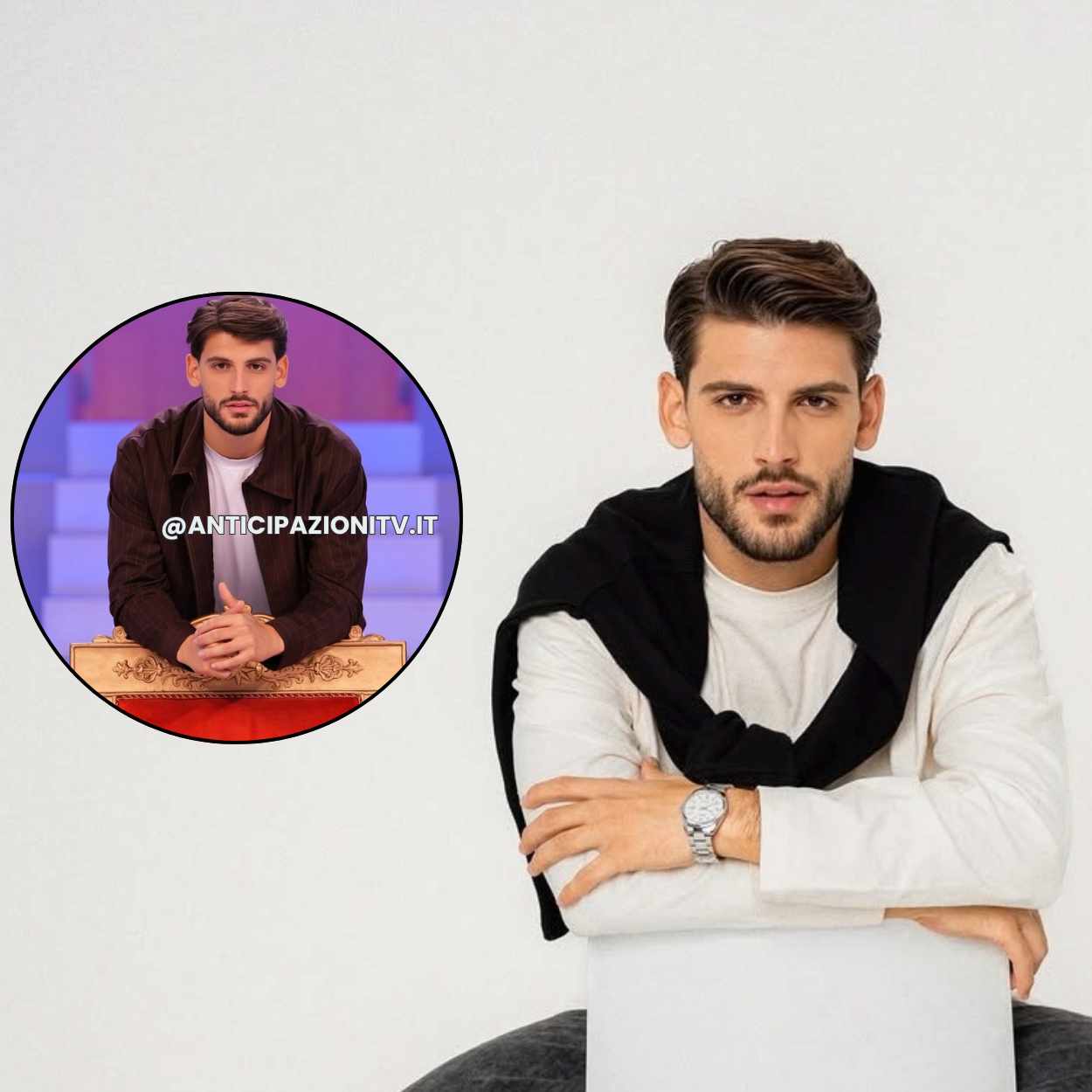 Ciro Solimeno nuovo tronista di Uomini e Donne parla su WittyTV