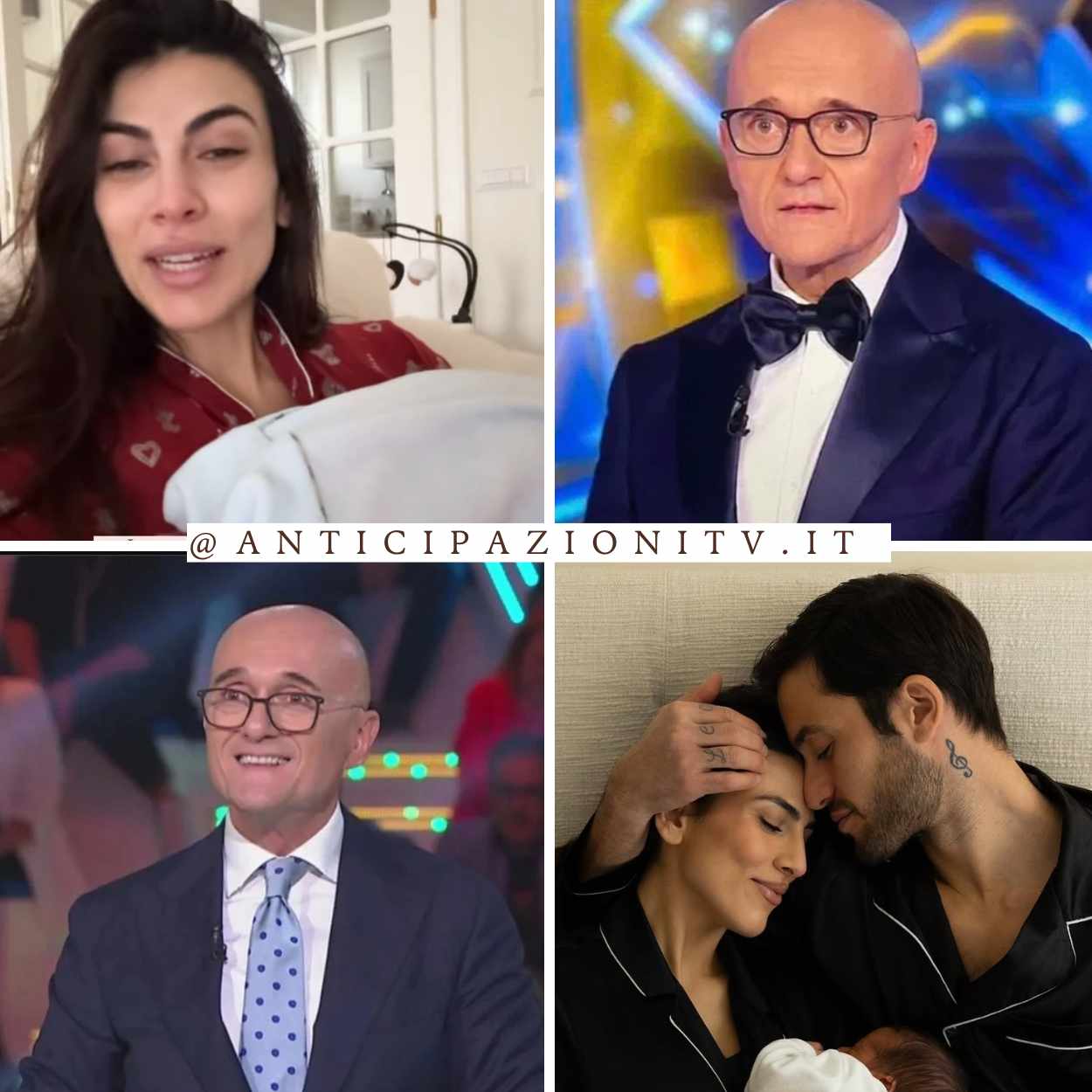 Alfonso Signorini fa una gaffe sul nome di Kian Salemi Pretelli durante il collegamento con Giulia Salemi e Pierpaolo Pretelli.