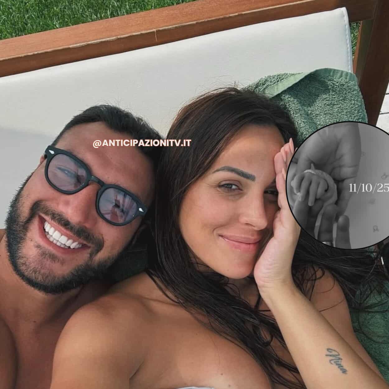 Lorenzo Riccardi e Claudia Dionigi di Uomini e Donne annunciano la nascita del figlio Leonardo Maria