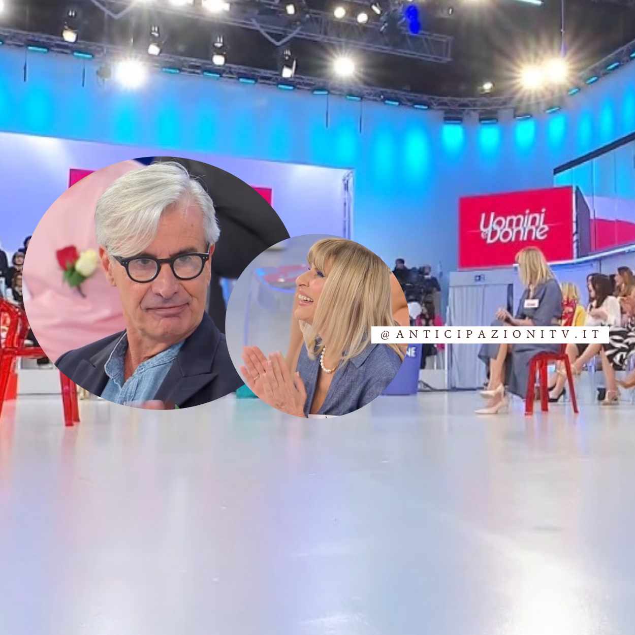 Gemma Galgani e Arcangelo Trono Over bacio colazione Uomini e Donne