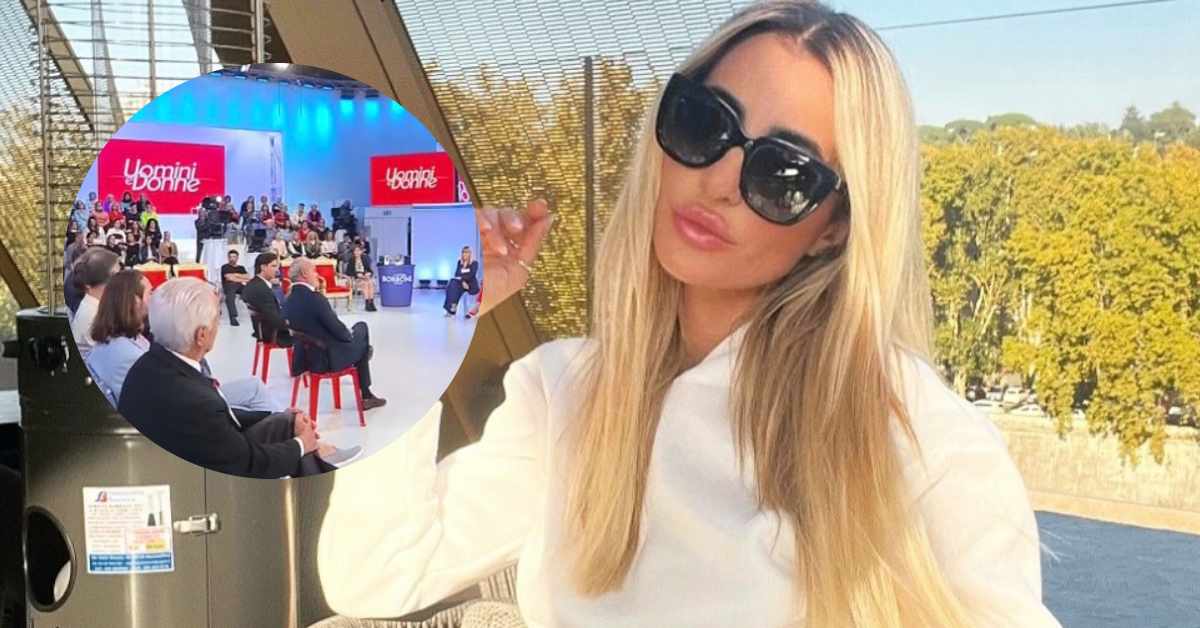 Cristina Tenuta pubblica un messaggio su Instagram durante Uomini e Donne.