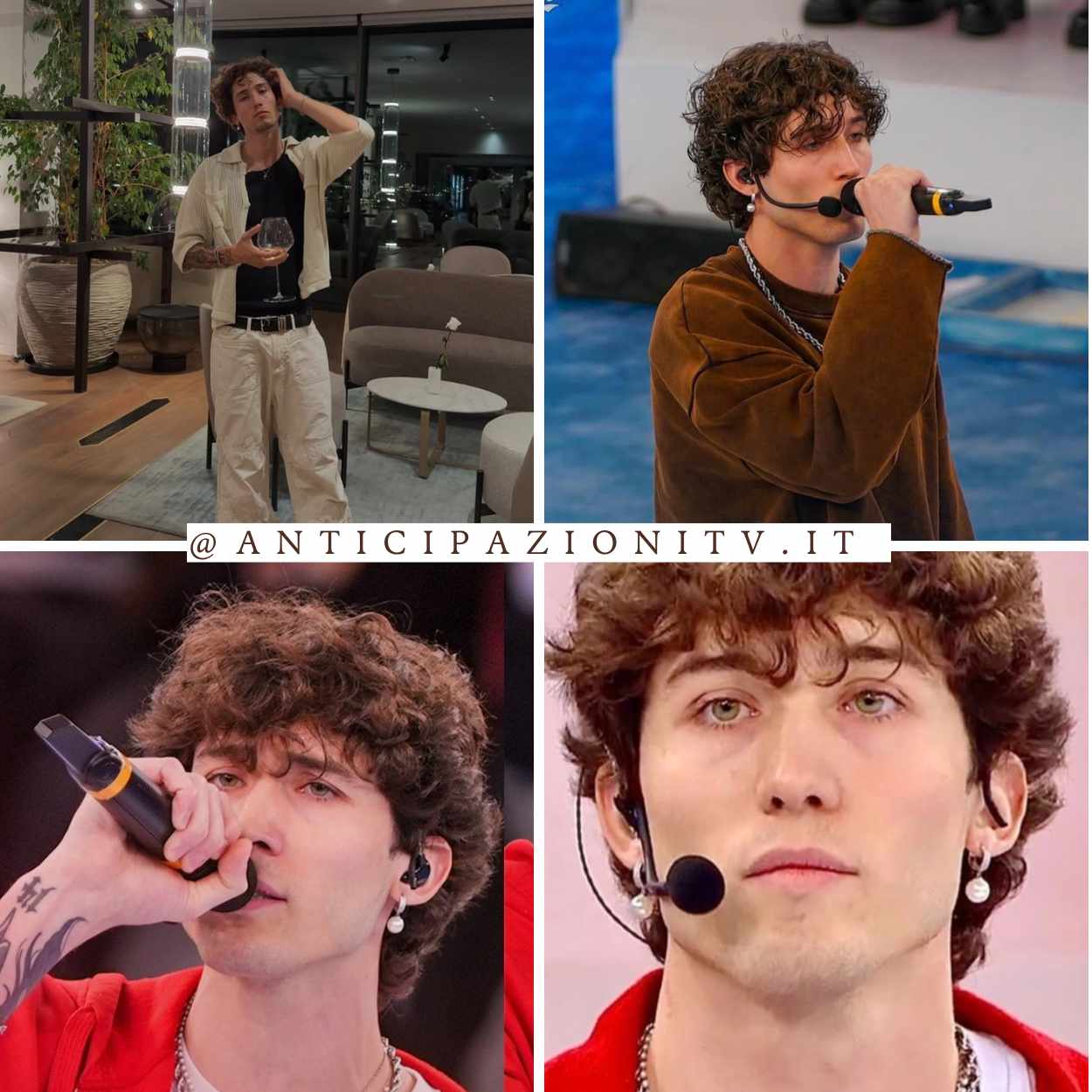 Diego Lazzari nel talent show Amici 24