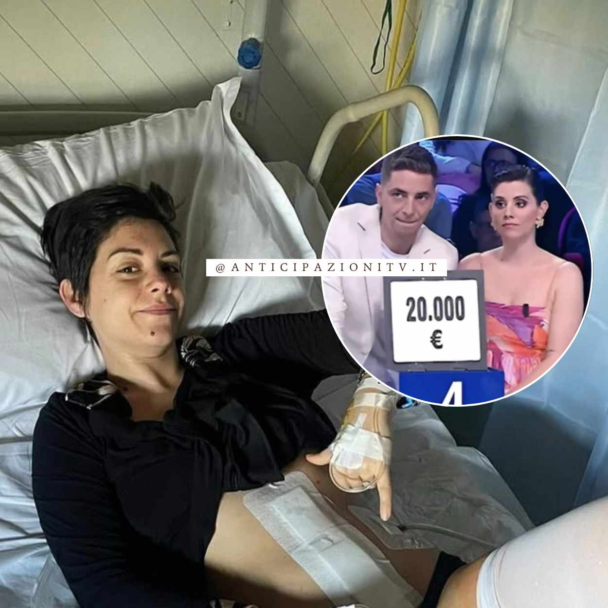 Harley Zuriatti a 29 anni parla del suo tumore ad Affari Tuoi