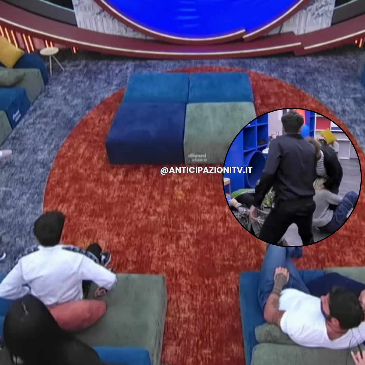 Grande Fratello scherzo phon lite Donatella Francesca