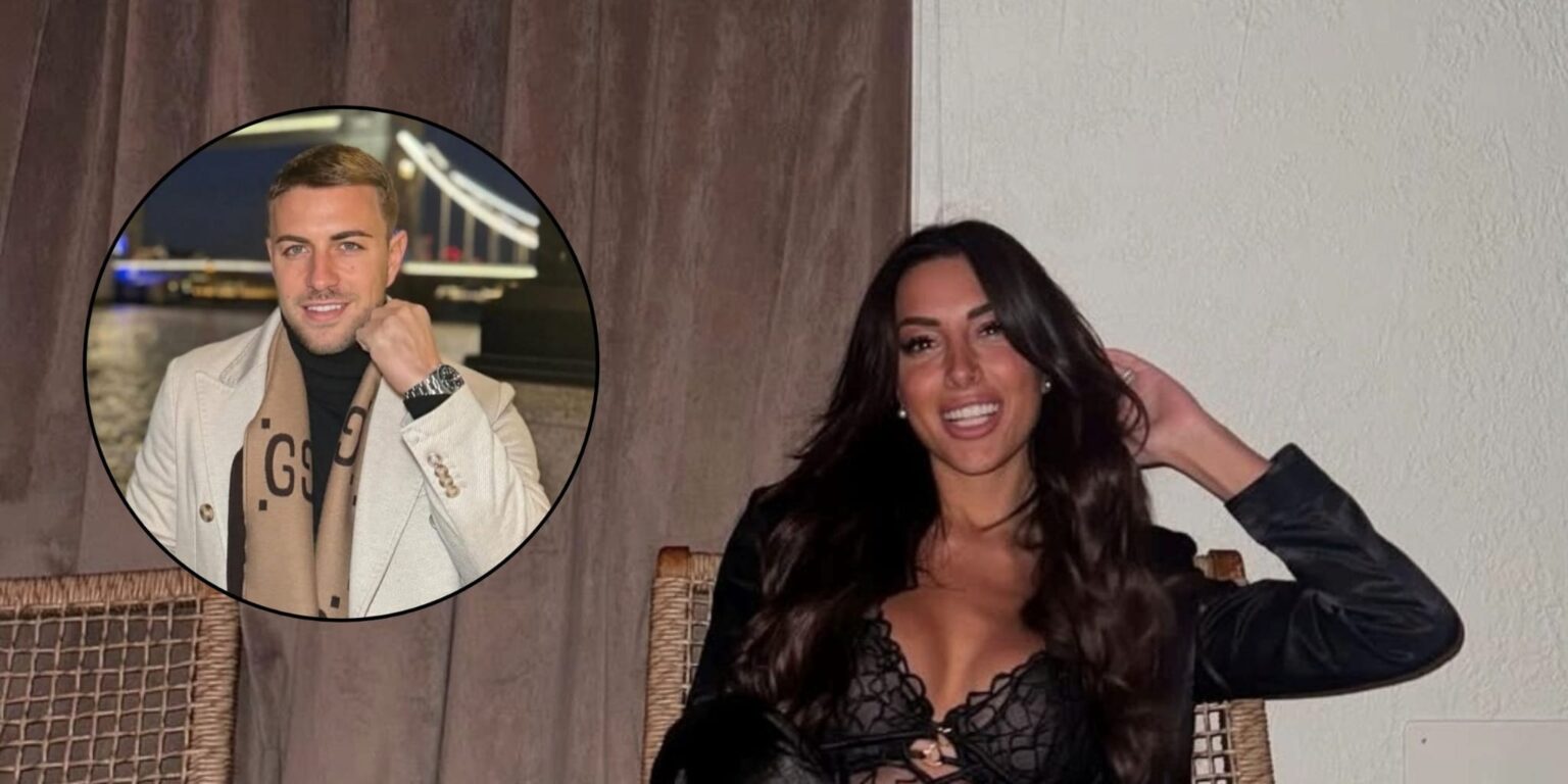 Francesca Sorrentino e Manuel Maura sorridono in una foto insieme dopo l’annuncio del ritorno