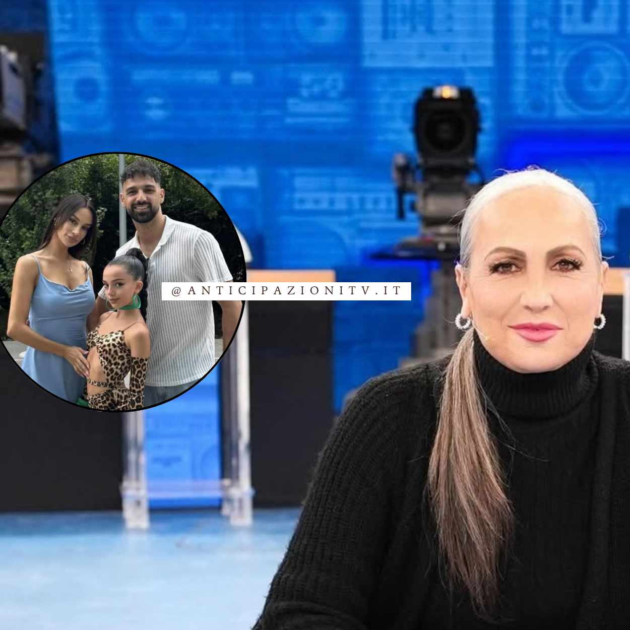 Francesca Tocca, Raimondo Todaro e Jasmine in uno scatto familiare emozionante