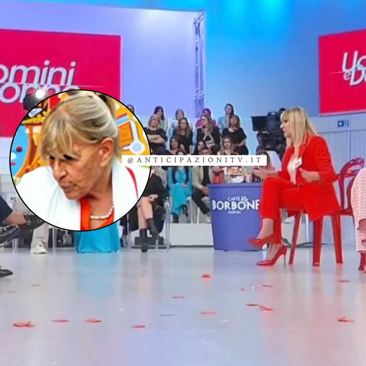 Gemma Galgani lavora come cameriera a Saint-Vincent