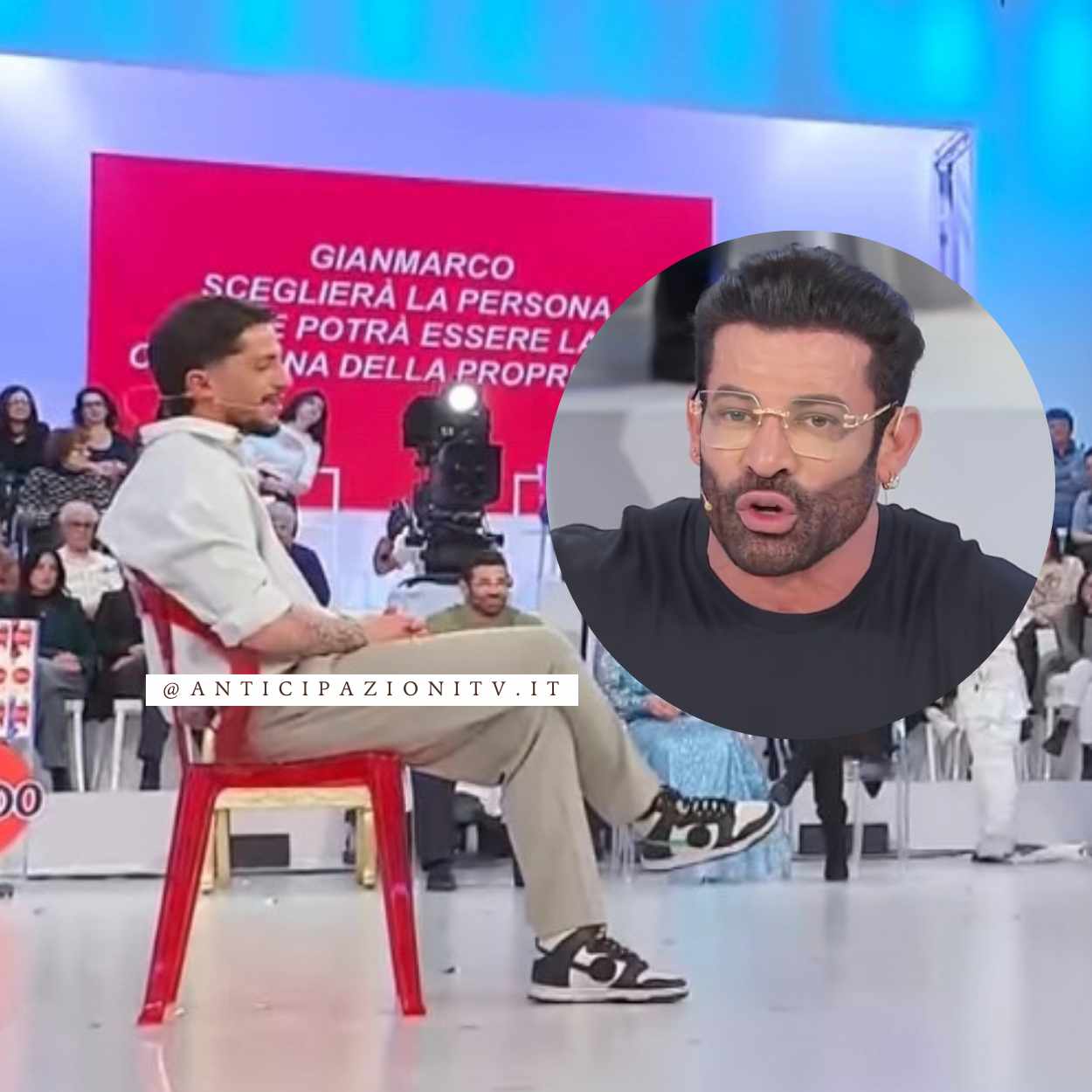 Gianni Sperti blocca Nadia Di Diodato a Uomini e Donne dopo il bacio tra Gianmarco Steri e Cristina Ferrara.