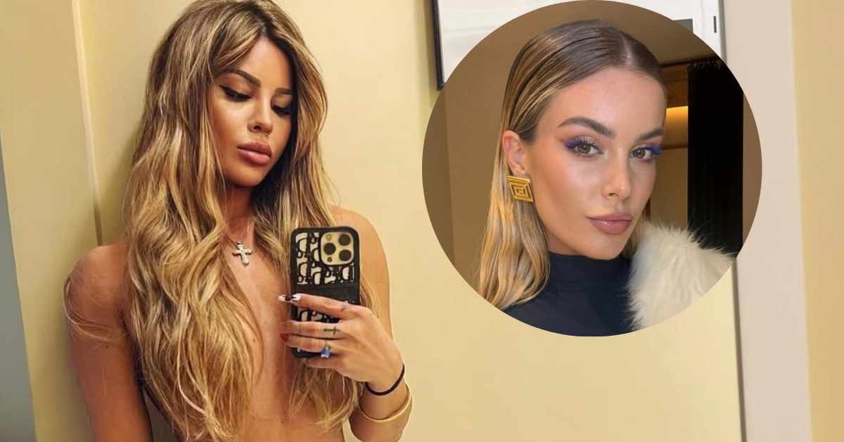 Sophie Codegoni e Giorgia Nicole Basciano in un’immagine legata al caso di stalking e accuse pubbliche.