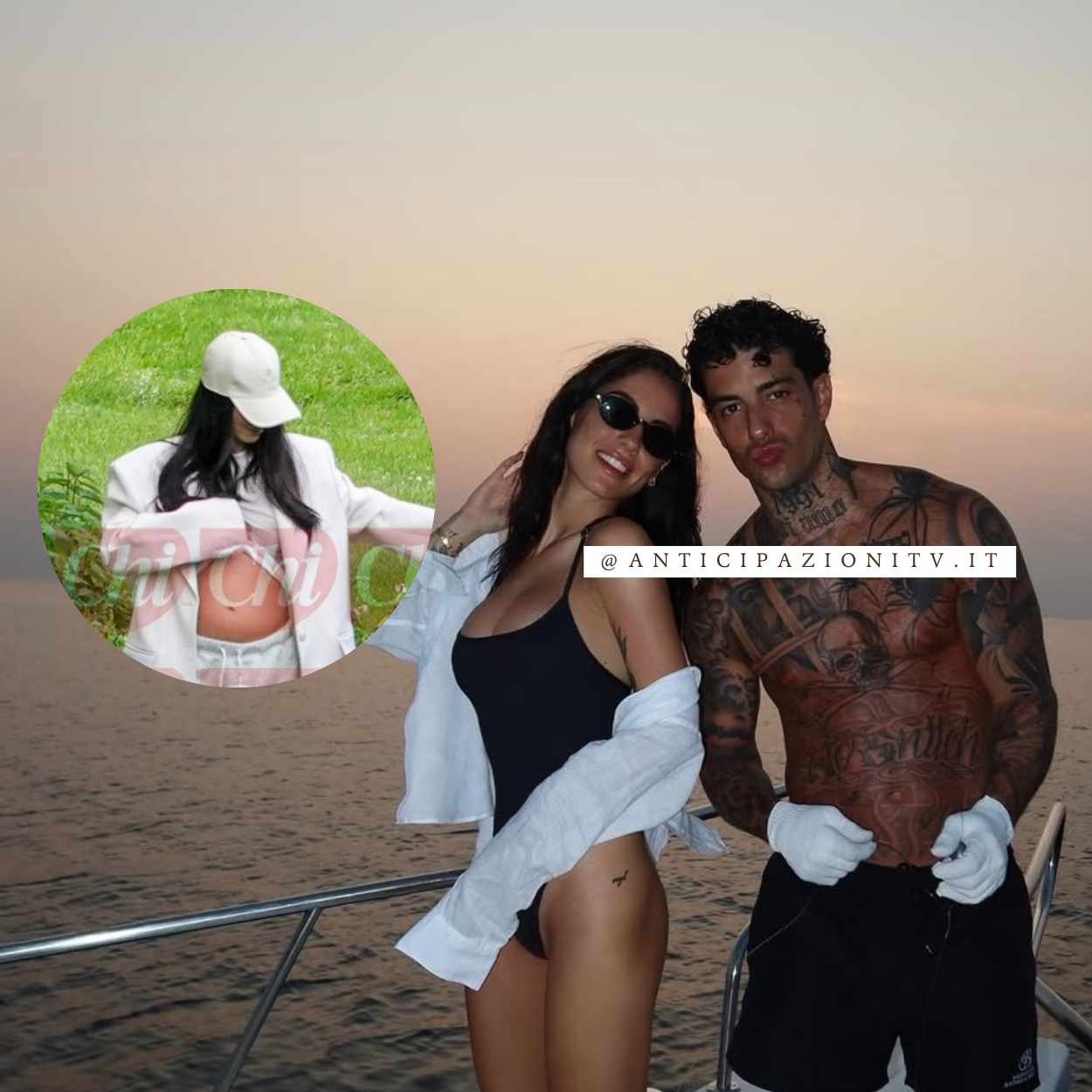 Giulia De Lellis incinta con Tony Effe, indiscrezioni sul nome Priscilla