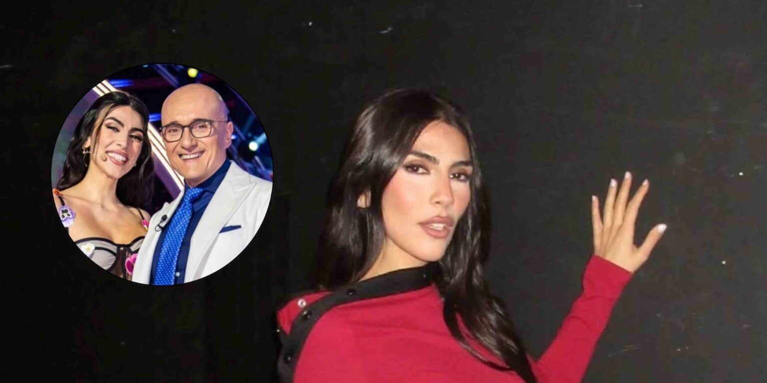 Giulia Salemi intervistata a Hot Ones Italia su RaiPlay mentre parla del GF VIP e di Alfonso Signorini