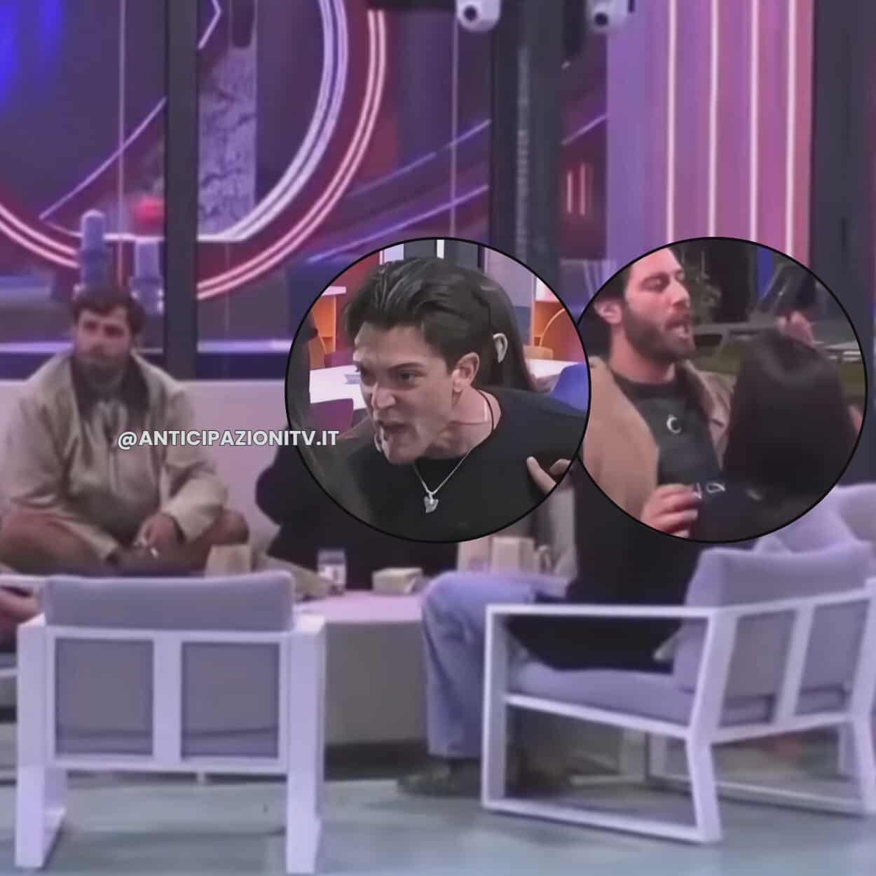 Grande Fratello, Omer si abbassa i pantaloni e scatena caos con Jonas