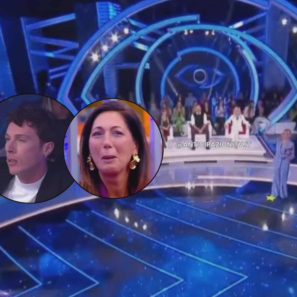 Grande Fratello 2025 confronto in studio Donatella e Francesco